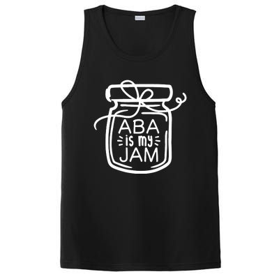 ABA Is My Jam Autism Awareness PosiCharge Competitor Tank