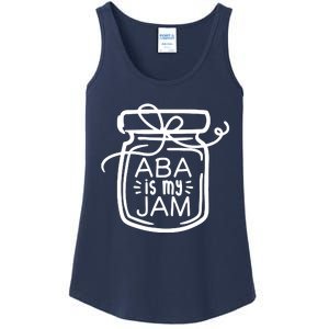 ABA Is My Jam Autism Awareness Ladies Essential Tank