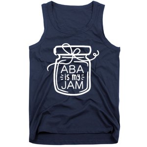 ABA Is My Jam Autism Awareness Tank Top