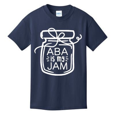 ABA Is My Jam Autism Awareness Kids T-Shirt