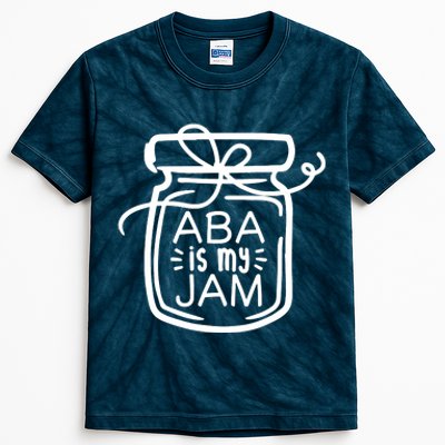 ABA Is My Jam Autism Awareness Kids Tie-Dye T-Shirt