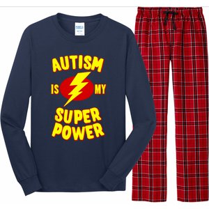 Autism is My Super Power Long Sleeve Pajama Set