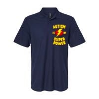 Autism is My Super Power Softstyle Adult Sport Polo