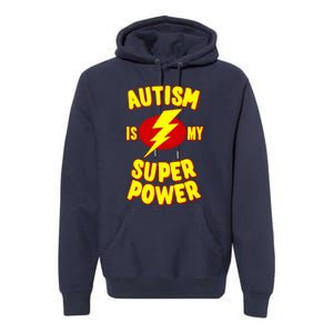 Autism is My Super Power Premium Hoodie