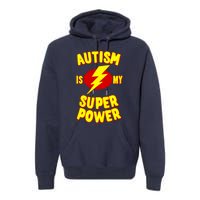 Autism is My Super Power Premium Hoodie