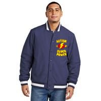 Autism is My Super Power Insulated Varsity Jacket