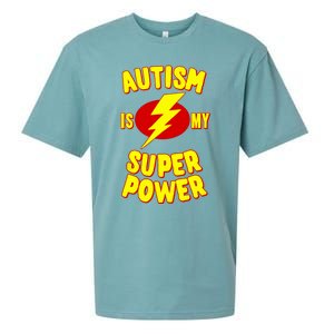 Autism is My Super Power Sueded Cloud Jersey T-Shirt