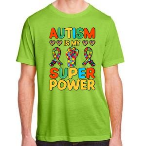 Autism Is My Super Power Adult ChromaSoft Performance T-Shirt