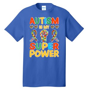 Autism Is My Super Power Tall T-Shirt