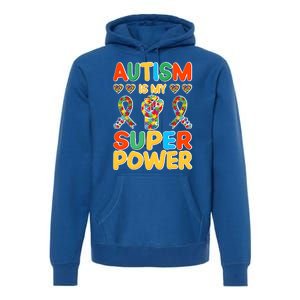 Autism Is My Super Power Premium Hoodie