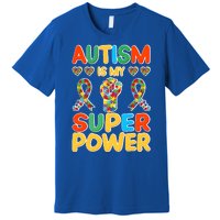 Autism Is My Super Power Premium T-Shirt