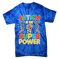 Autism Is My Super Power Tie-Dye T-Shirt