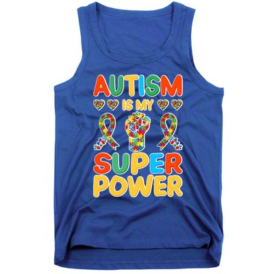 Autism Is My Super Power Tank Top