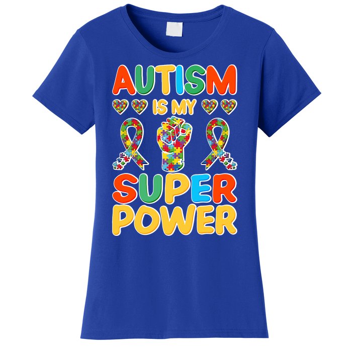 Autism Is My Super Power Women's T-Shirt