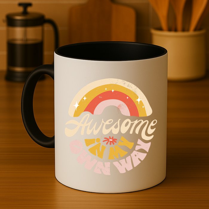 Awesome In My Own Way Vintage Mug