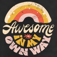 Awesome In My Own Way Vintage Beanie