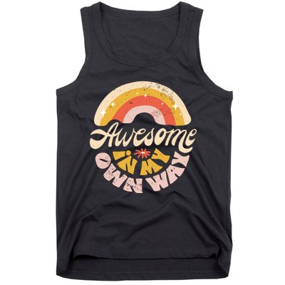 Awesome In My Own Way Vintage Tank Top