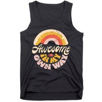 Awesome In My Own Way Vintage Tank Top