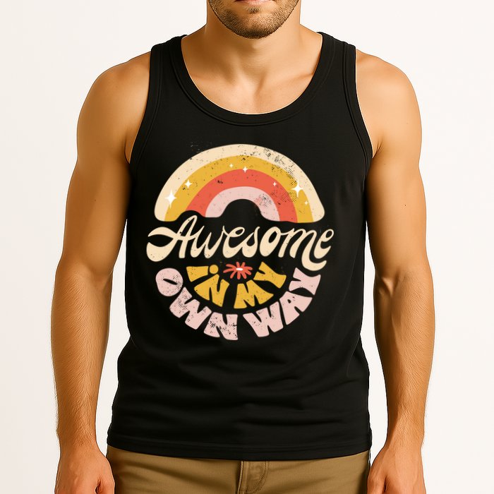 Awesome In My Own Way Vintage Tank Top