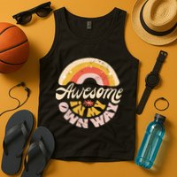 Awesome In My Own Way Vintage Tank Top