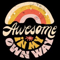 Awesome In My Own Way Vintage Tank Top