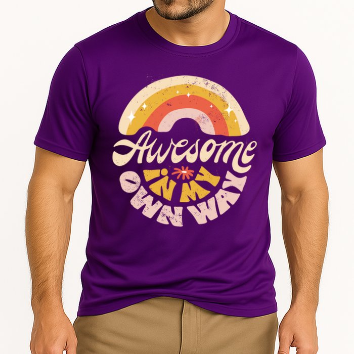 Awesome In My Own Way Vintage Performance Shirt