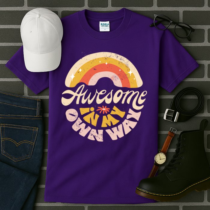Awesome In My Own Way Vintage Tall T-Shirt