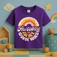 Awesome In My Own Way Vintage Toddler T-Shirt