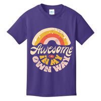 Awesome In My Own Way Vintage Kids T-Shirt