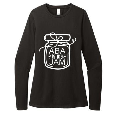 ABA Is My Jam Autism Awareness Womens CVC Long Sleeve Shirt