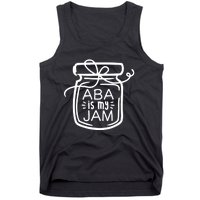 ABA Is My Jam Autism Awareness Tank Top