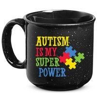 Autism Is My Super Power 15oz Campfire Ceramic Mug