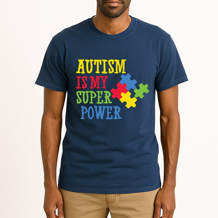 Autism Is My Super Power Tall T-Shirt