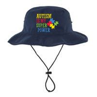 Autism Is My Super Power Legacy Cool Fit Booney Bucket Hat