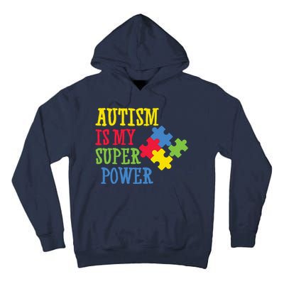 Autism Is My Super Power Tall Hoodie