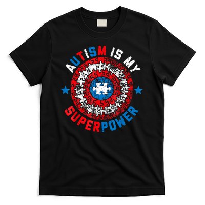 Autism Is My Superpower Autism Awareness Autistic For  T-Shirt