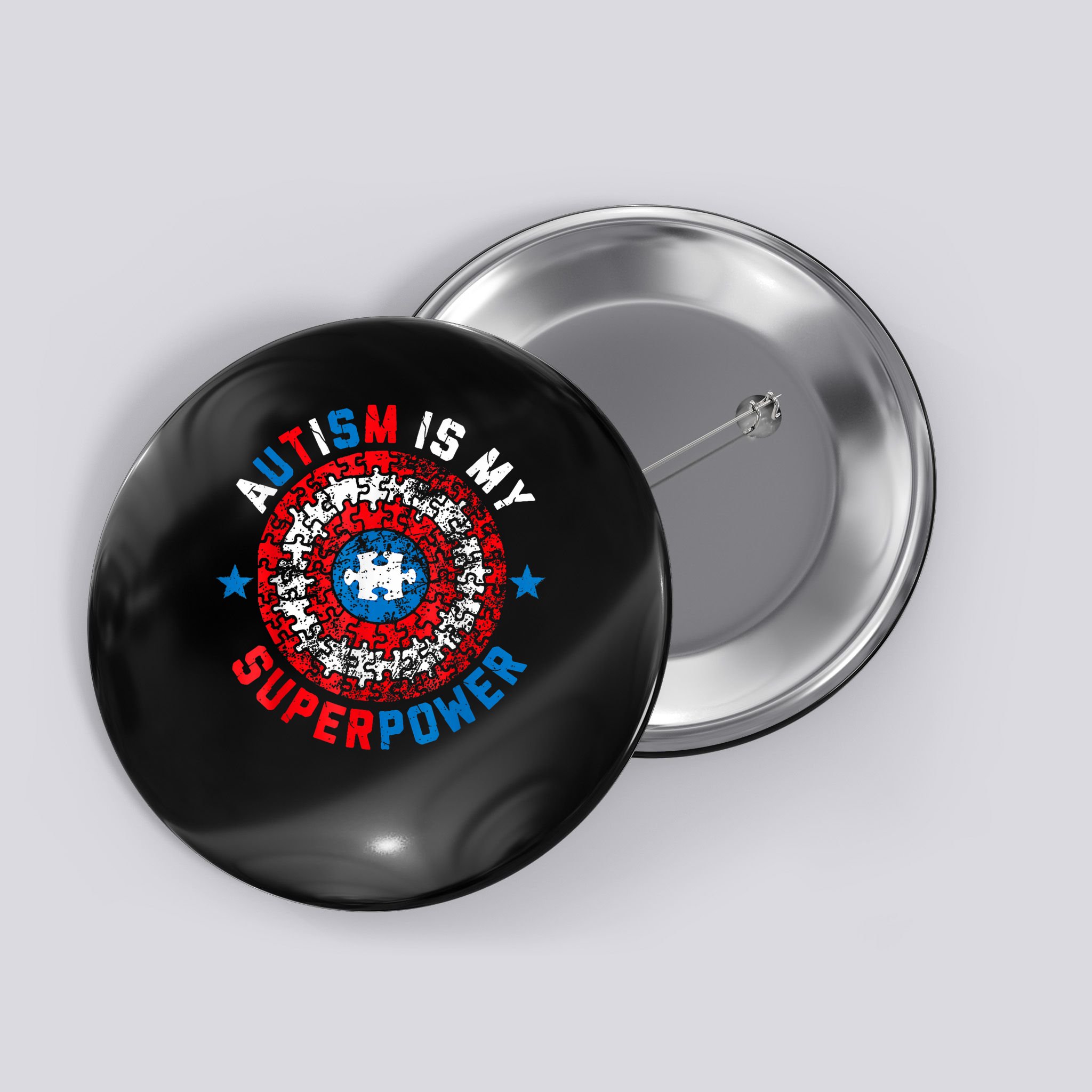 Autism Is My Superpower Autism Awareness Autistic For  Button