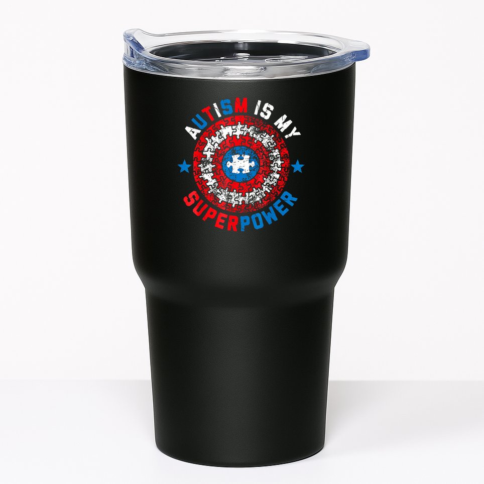 Autism Is My Superpower Autism Awareness Autistic For  Tumbler