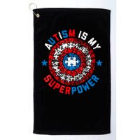 Autism Is My Superpower Autism Awareness Autistic For  Golf Towel