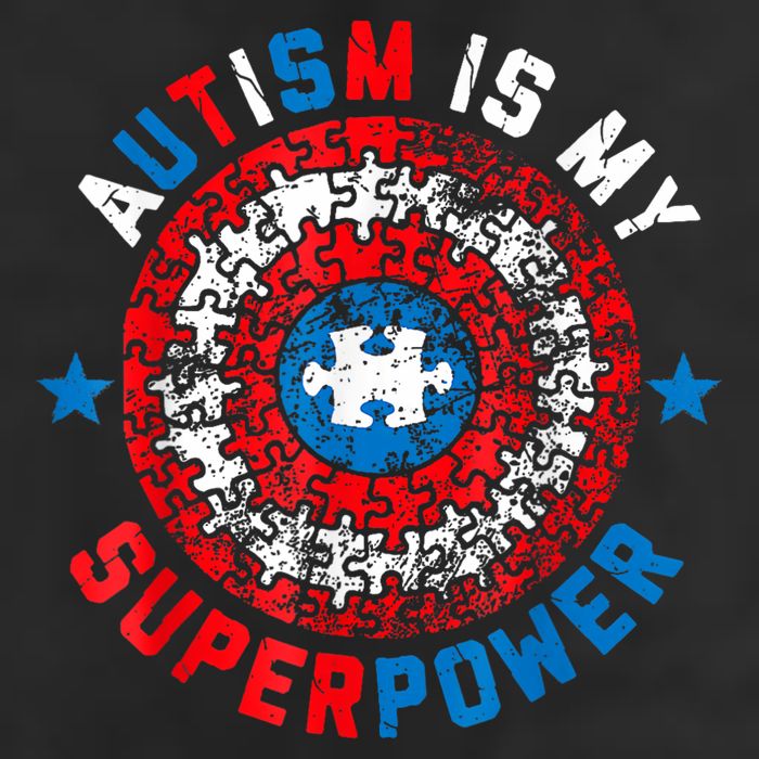 Autism Is My Superpower Autism Awareness Autistic For  Golf Towel