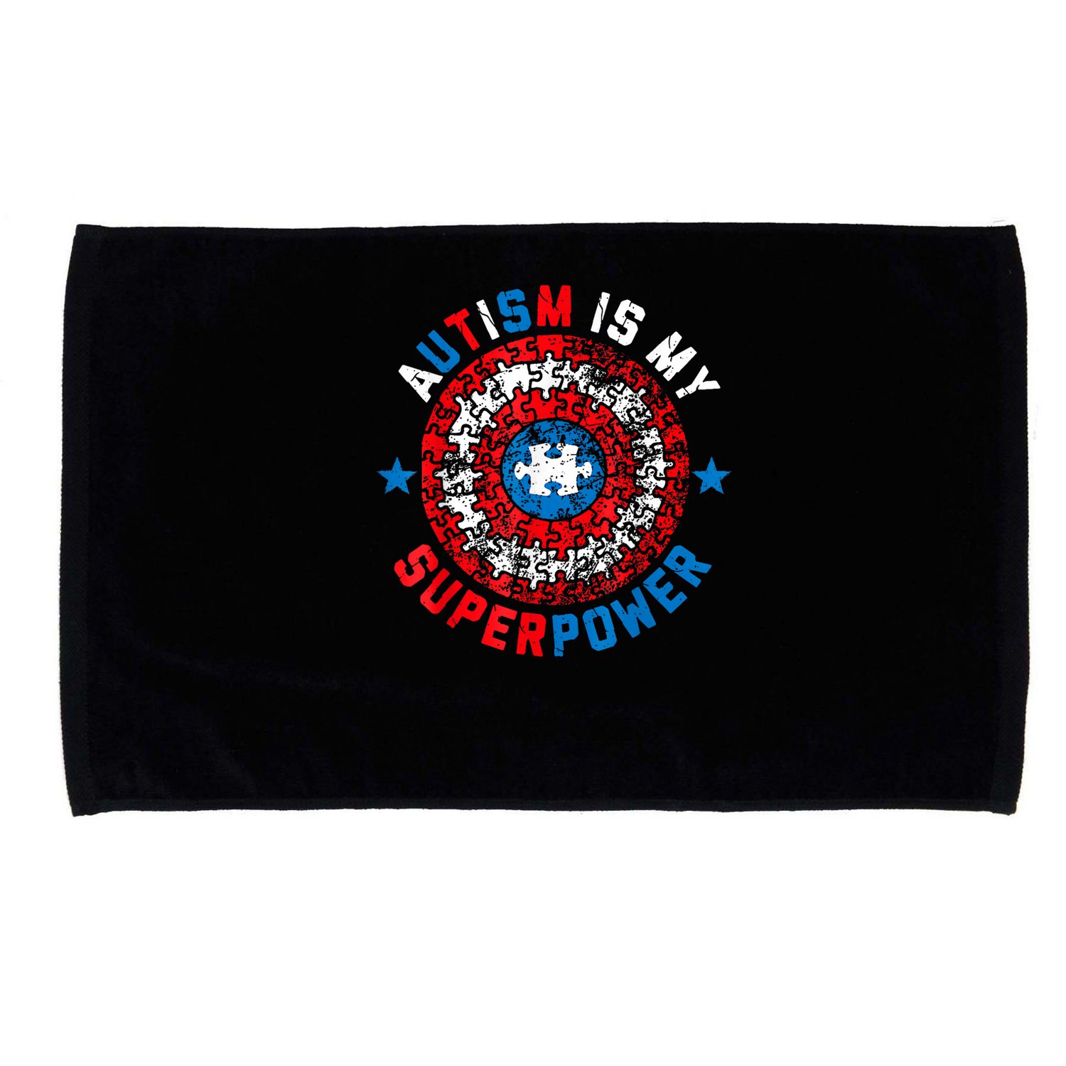 Autism Is My Superpower Autism Awareness Autistic For  Microfiber Hand Towel