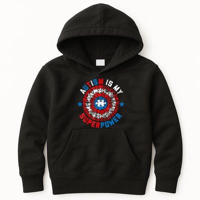 Autism Is My Superpower Autism Awareness Autistic For  Kids Hoodie