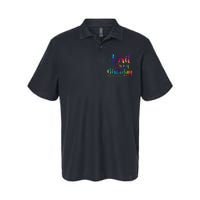 April Is My Birthday Yes The Whole Month Colorful Softstyle Adult Sport Polo