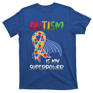 Autism Is My Superpower Puzzle Autism Awareness Gift T-Shirt