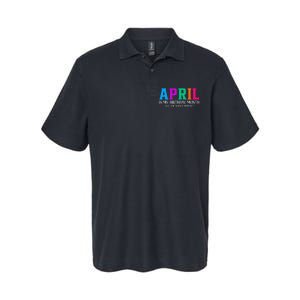 April Is My Birthday Month Yep The Whole Month! Softstyle Adult Sport Polo