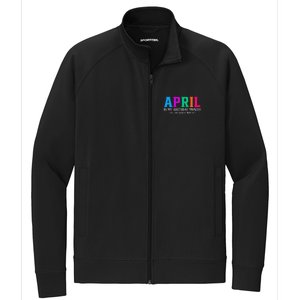 April Is My Birthday Month Yep The Whole Month! Stretch Full-Zip Cadet Jacket