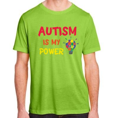 Autism Is My Super Power Superhero Autism Awareness Great Gift Adult ChromaSoft Performance T-Shirt