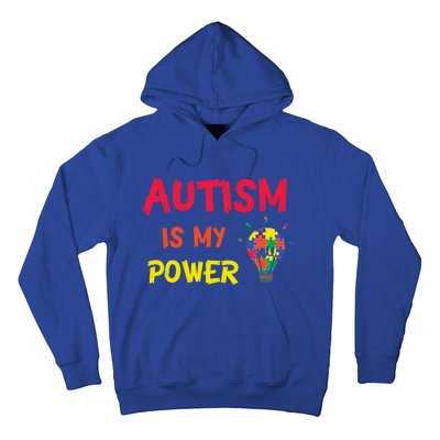 Autism Is My Super Power Superhero Autism Awareness Great Gift Hoodie