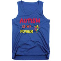 Autism Is My Super Power Superhero Autism Awareness Great Gift Tank Top