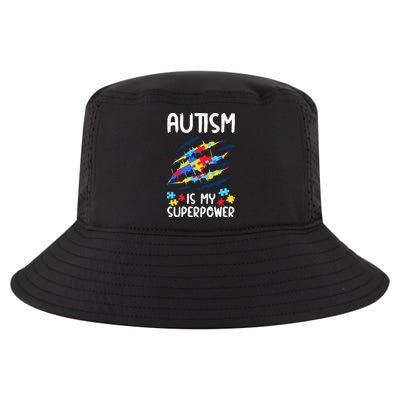 'Autism Is My Superpower Cool Comfort Performance Bucket Hat